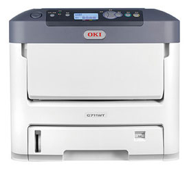 C711WT white toner printer